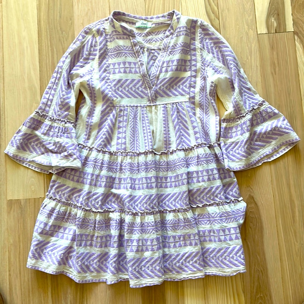 Devotion Twins Embroidered Ella Tunic dress